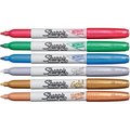 Sanford Sanford SAN2029678 Sharpie Metallic Permanent Marker; Assorted Color SAN2029678